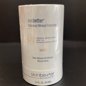 NIB- Sealed- SkinBetter sheer SunBetter 70spf lotion